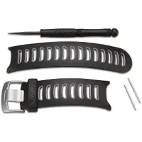 Garmin Vervangingsarmband Approach S3 (Plastic, Aanpak S3), Horlogebandjes, Zwart