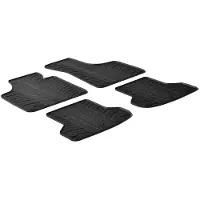GledRing Rubbermatten Audi A3 2012- (T profiel 4 delig + montageclipsing) voor o.a. AUDI
