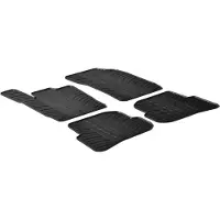 GledRing Rubbermatten Audi A1 2010- (T profiel 4-delig + montageclips) voor o.a. AUDI