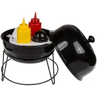 Out of the blue Houder voor kruiden & sauzen in BBQ-look
