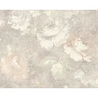 AS-Creation Vliesbehang 33604-2 Secret Garden bloemen bruin/crème/rood