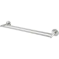 Haceka Pro 2500 Handdoekhouder 60cm dubbel rvs 1190843