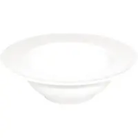 Olympia Luxe porselein eet borden met brede rand (4 stuks)