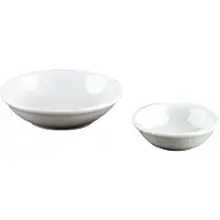 Olympia Porselein Saus Kommen 10 cm | 12 stuks