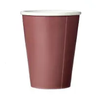 Viva Scandinavia Anytime Andy Papercup Thee - Porselein - 320 ml - Nordic brick
