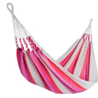 Naya Nayon Cult 2-persoons hangmat Kleur: rood/wit/magenta, Lengte doek: 240 cm