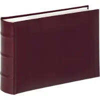 Walther design ME-373-R Classic - Memo insteekalbum - Formaat 28 x 18 cm - 100 foto's 15 x 20 cm - Rood