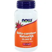 Now Beta caroteen natuurlijk 90 softgels