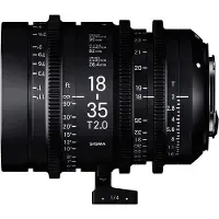 Sigma 18-35mm T2 F/CE Cine High Speed Zoom Line Canon EF Metric