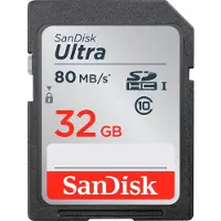 SanDisk Ultra 32GB SDHC Class 10 flashgeheugen