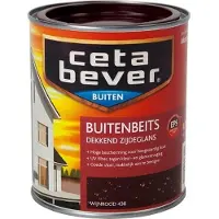 Cetabever Dekkende Buitenbeits - 0,75 liter - Wijnrood