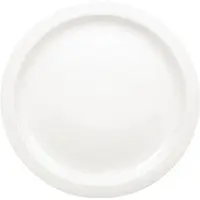 Olympia Porselein lunchbord met smalle rand 23 cm (stuks 12)