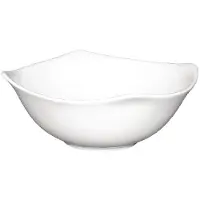 Olympia Witte Porselein Serveerschaaltje 22 cm | 12 stuks