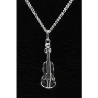 MOOYE ® - Collectie Zilveren Viool ketting hanger