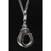 MOOYE ® - Collectie Zilveren Handboeien te openen hanger n bedel