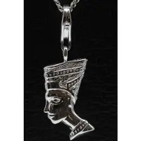MOOYE ® - Collectie Zilveren Nefertiti hanger n bedel