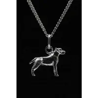 MOOYE ® - Collectie Zilveren Can corso oren ongecoupeerd ketting hanger - klein