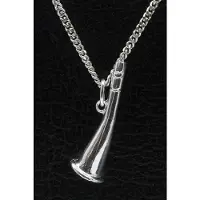 MOOYE ® - Collectie Zilveren Scheepstoeter ketting hanger