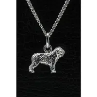 MOOYE ® - Collectie Zilveren Nizziny Owczarek ketting hanger - klein