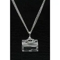 MOOYE ® - Collectie Zilveren Piano ketting hanger