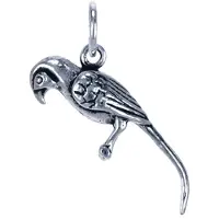 MOOYE ® - Collectie Zilveren Papegaai ketting hanger
