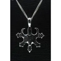 MOOYE ® - Collectie Zilveren Tribal 6 ketting hanger