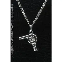 MOOYE ® - Collectie Zilveren F hn 2 ketting hanger