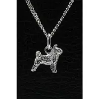 MOOYE ® - Collectie Zilveren Pumi ketting hanger - klein