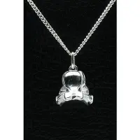MOOYE ® - Collectie Zilveren Zadel ketting hanger - klein