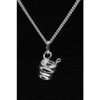 MOOYE ® - Collectie Zilveren Vijzel ketting hanger