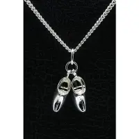 MOOYE ® - Collectie Zilveren Klompen ketting hanger