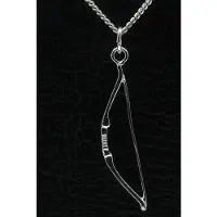 MOOYE ® - Collectie Zilveren Handboog ketting hanger