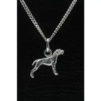 MOOYE ® - Collectie Zilveren Cesky fousek ketting hanger - klein