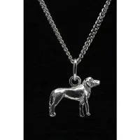 MOOYE ® - Collectie Zilveren Grand bleu de gascogne ketting hanger - klein