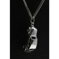 MOOYE ® - Collectie Zilveren Citro n 2CV Lelijk eend 3D ketting hanger