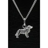 MOOYE ® - Collectie Zilveren Landseer ketting hanger - klein