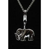MOOYE ® - Collectie Zilveren Olifant hanger n bedel