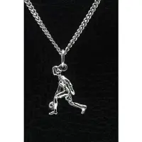 MOOYE ® - Collectie Zilveren Bowlster ketting hanger