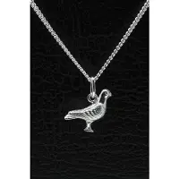 MOOYE ® - Collectie Zilveren Duif ketting hanger - klein