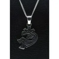 MOOYE ® - Collectie Zilveren Indiaan Kokopelli vrije stijl middel hopi style ketting hanger