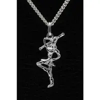 MOOYE ® - Collectie Zilveren Majorette meisje ketting hanger