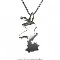 MOOYE ® - Collectie Zilveren Provincie Limburg ketting hanger