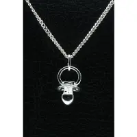 MOOYE ® - Collectie Zilveren Fopspeen ketting hanger