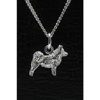 MOOYE ® - Collectie Zilveren IJslandse hond ketting hanger - klein