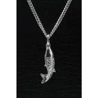 MOOYE ® - Collectie Zilveren Koi Karper ketting hanger
