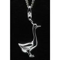 MOOYE ® - Collectie Zilveren Gans hanger n bedel