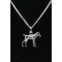 MOOYE ® - Collectie Zilveren Veulen ketting hanger