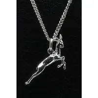 MOOYE ® - Collectie Zilveren Gazelle ketting hanger