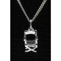 MOOYE ® - Collectie Zilveren Regisseur stoel ketting hanger