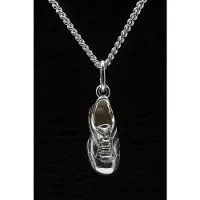 MOOYE ® - Collectie Zilveren Hardloopschoen ketting hanger
